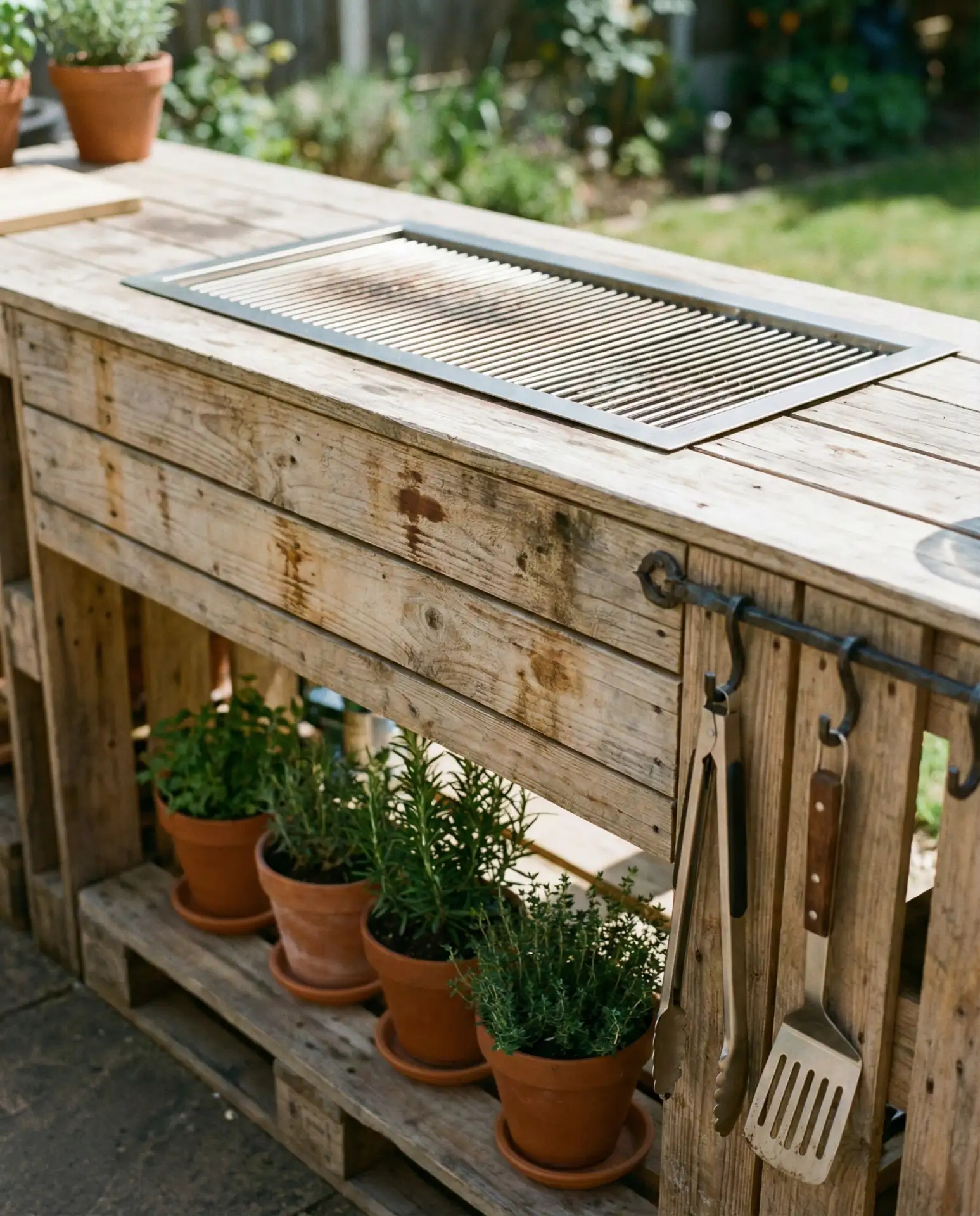 Budget-Friendly Pallet Wood Station 1