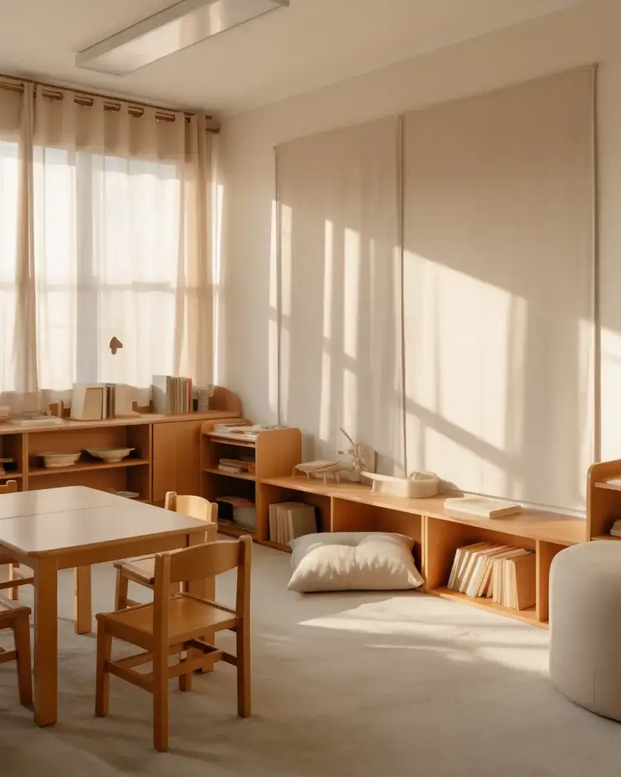 Calm and Cozy Neutral Classroom 1