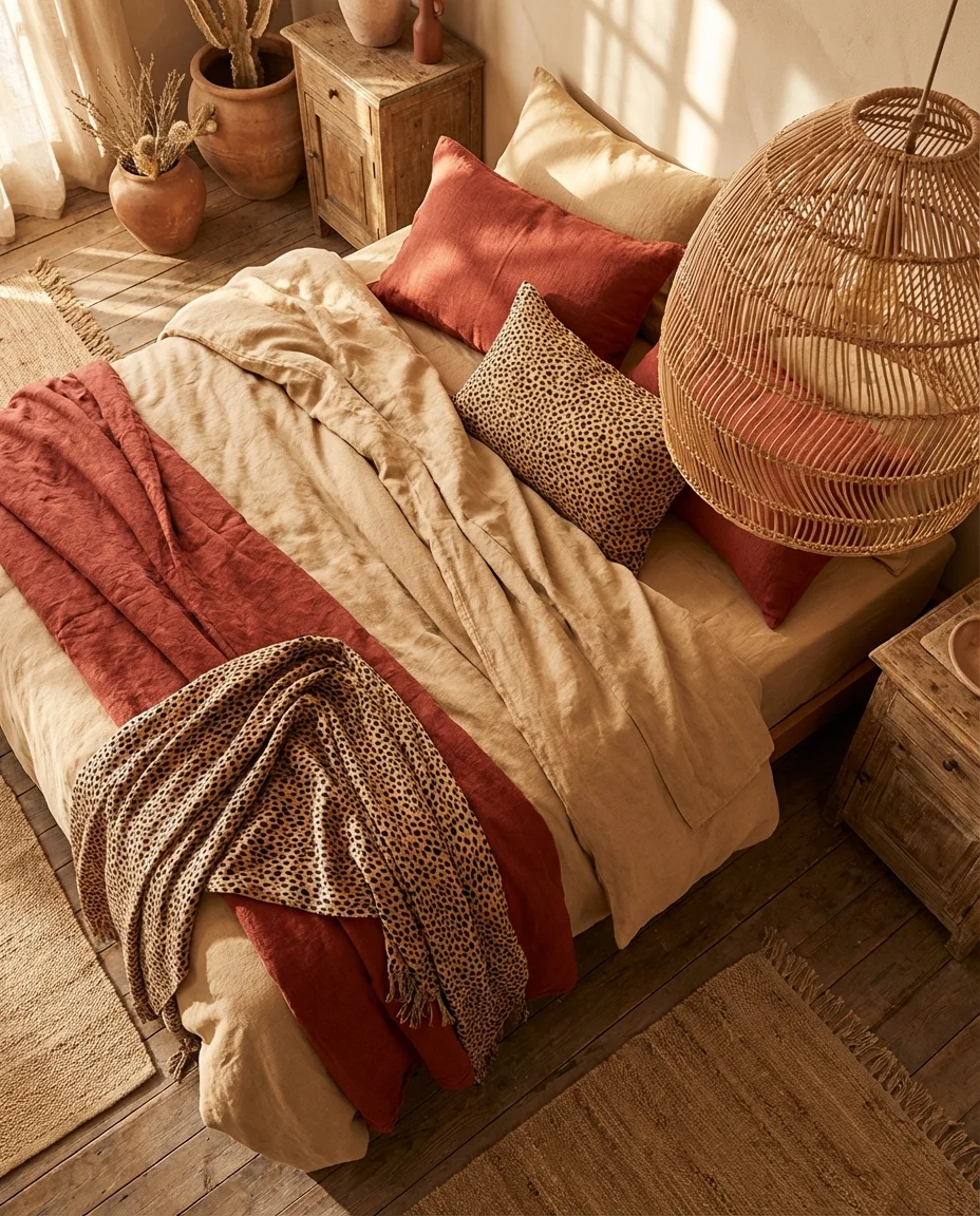 Cheetah and Red with Desert Warmth 2