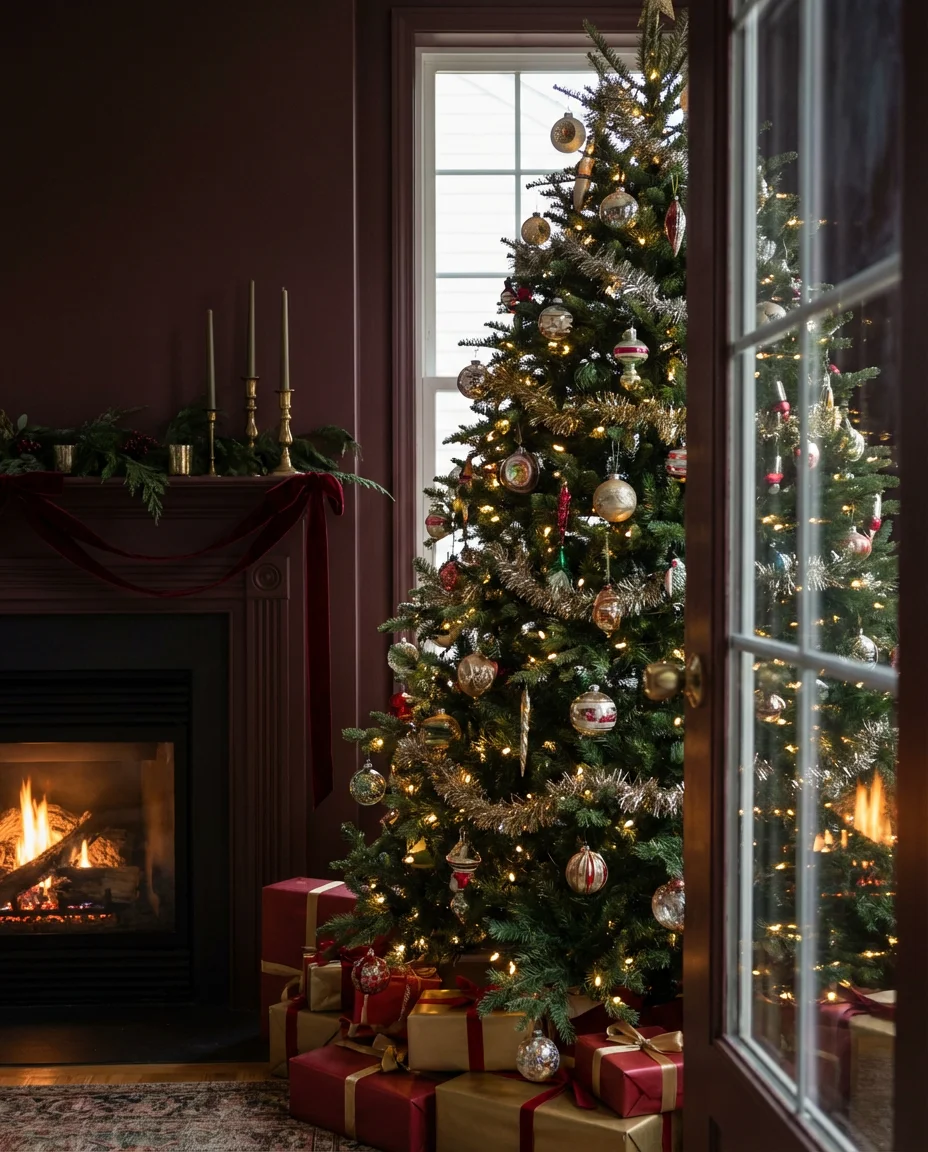 Christmas Living Room With Festive Bloxburg Magic 2