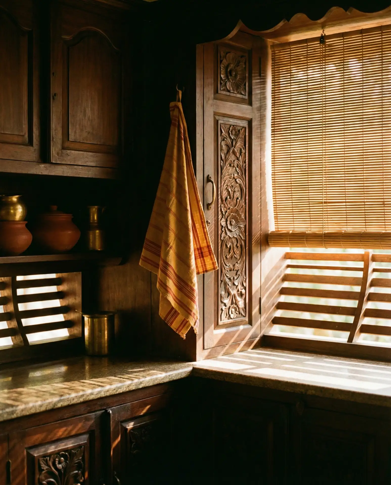 Classic Kerala-Style Open Kitchen 2
