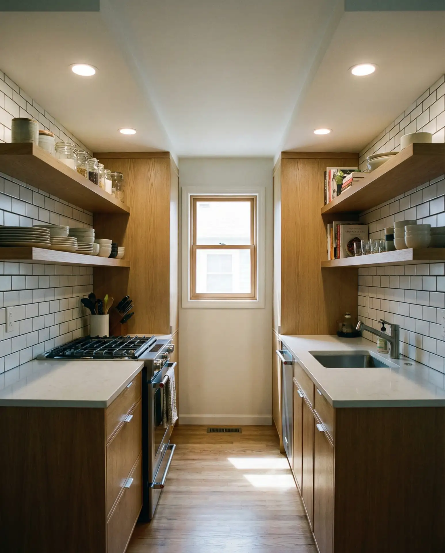 Compact Galley Kitchen Optimization 2