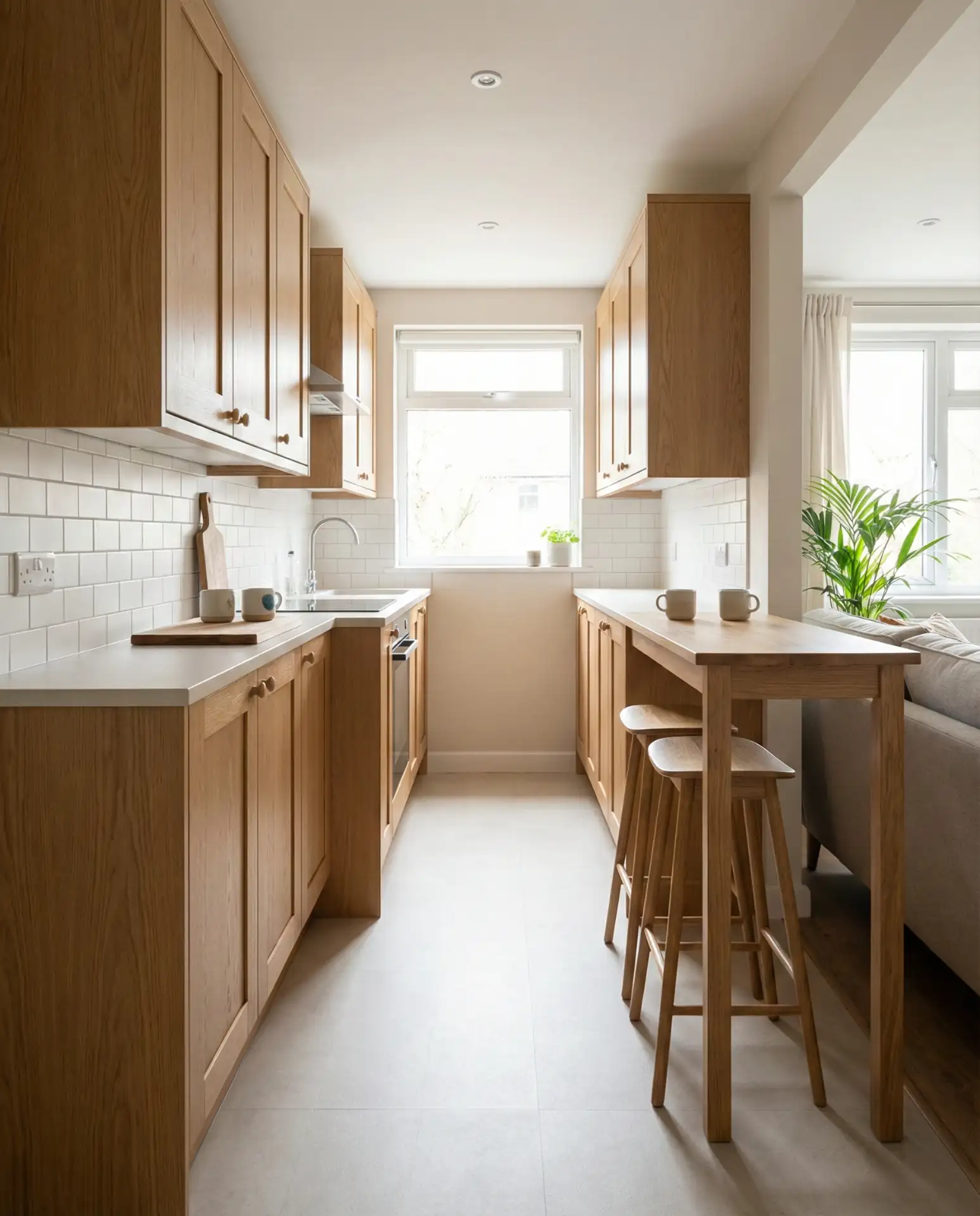 Compact Galley Kitchen for Small Spaces 1