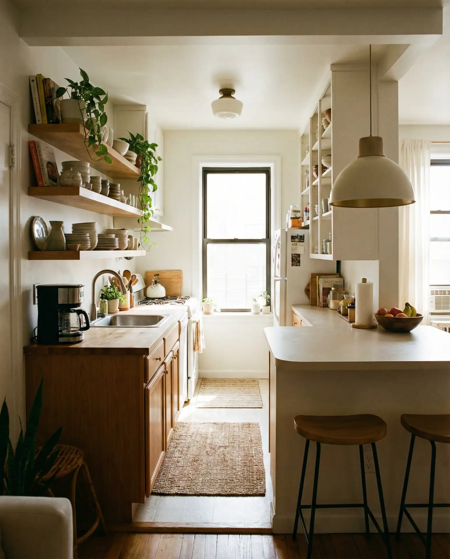 Compact Galley Kitchen for Small Spaces 2