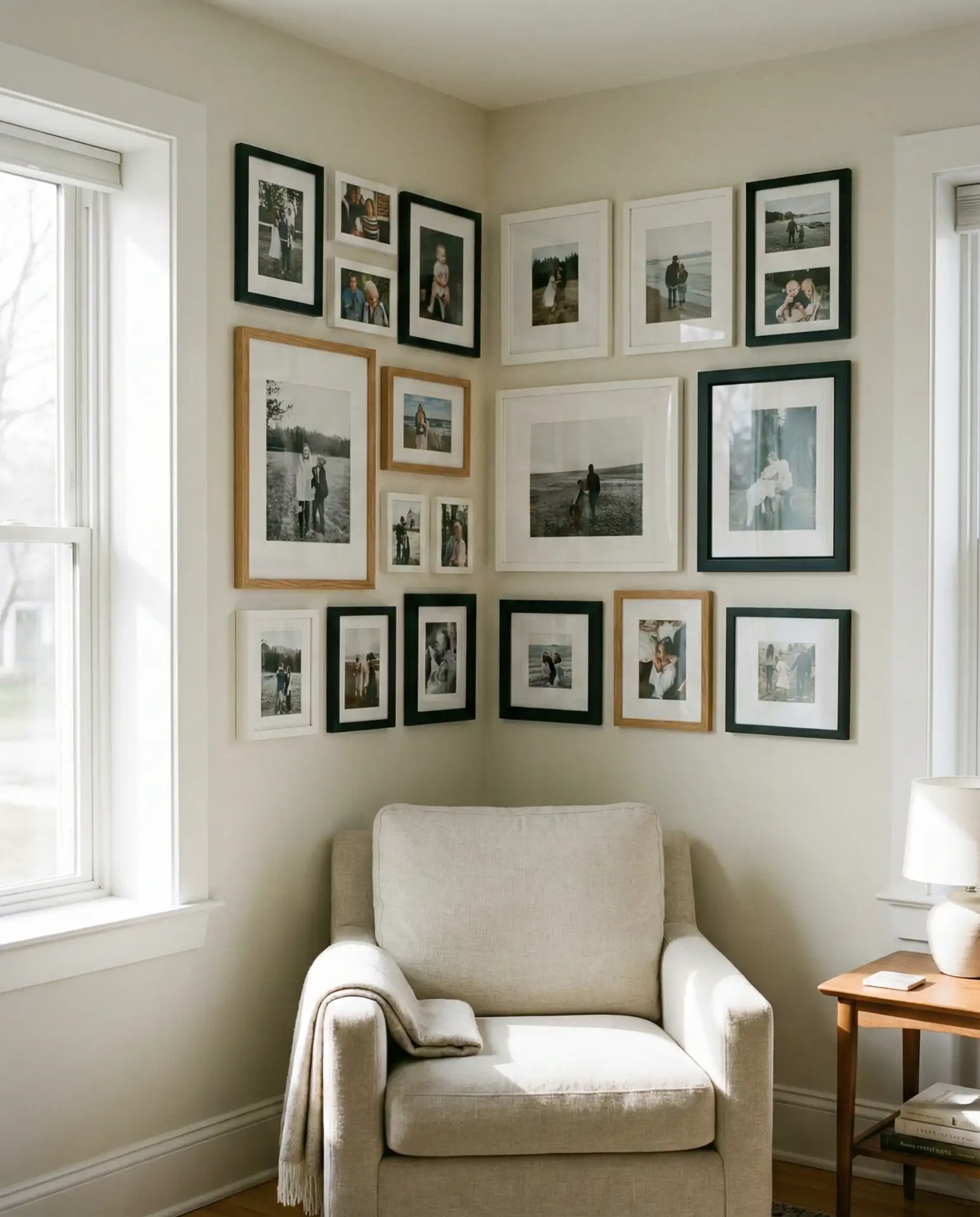 Corner L-Shaped Gallery 1