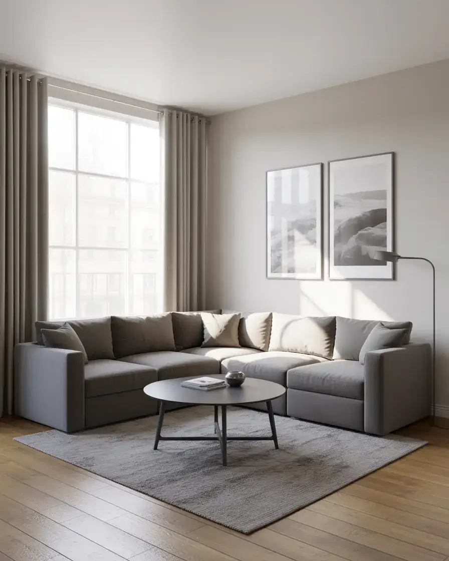 Corner Sectional for Awkward Layouts 1