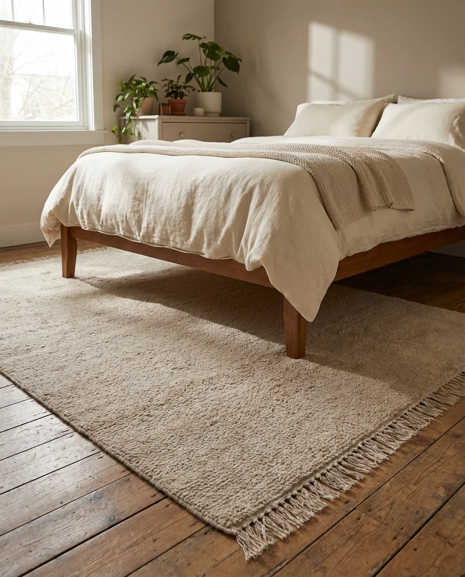 Cosy Rug to Define the Sleeping Zone 1