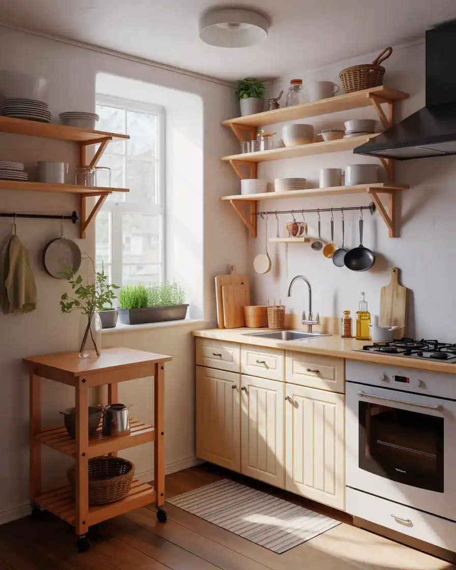 Cottage Core Kitchen Ideas for Small Spaces 1