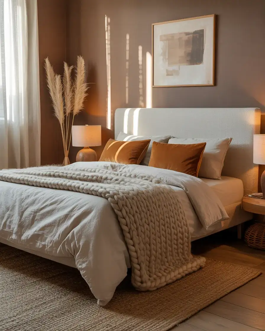 Cozy Brown Ideas with Layered Textures 1