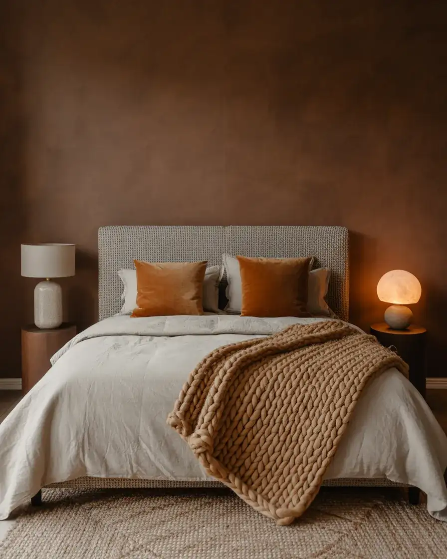 Cozy Brown Ideas with Layered Textures 2