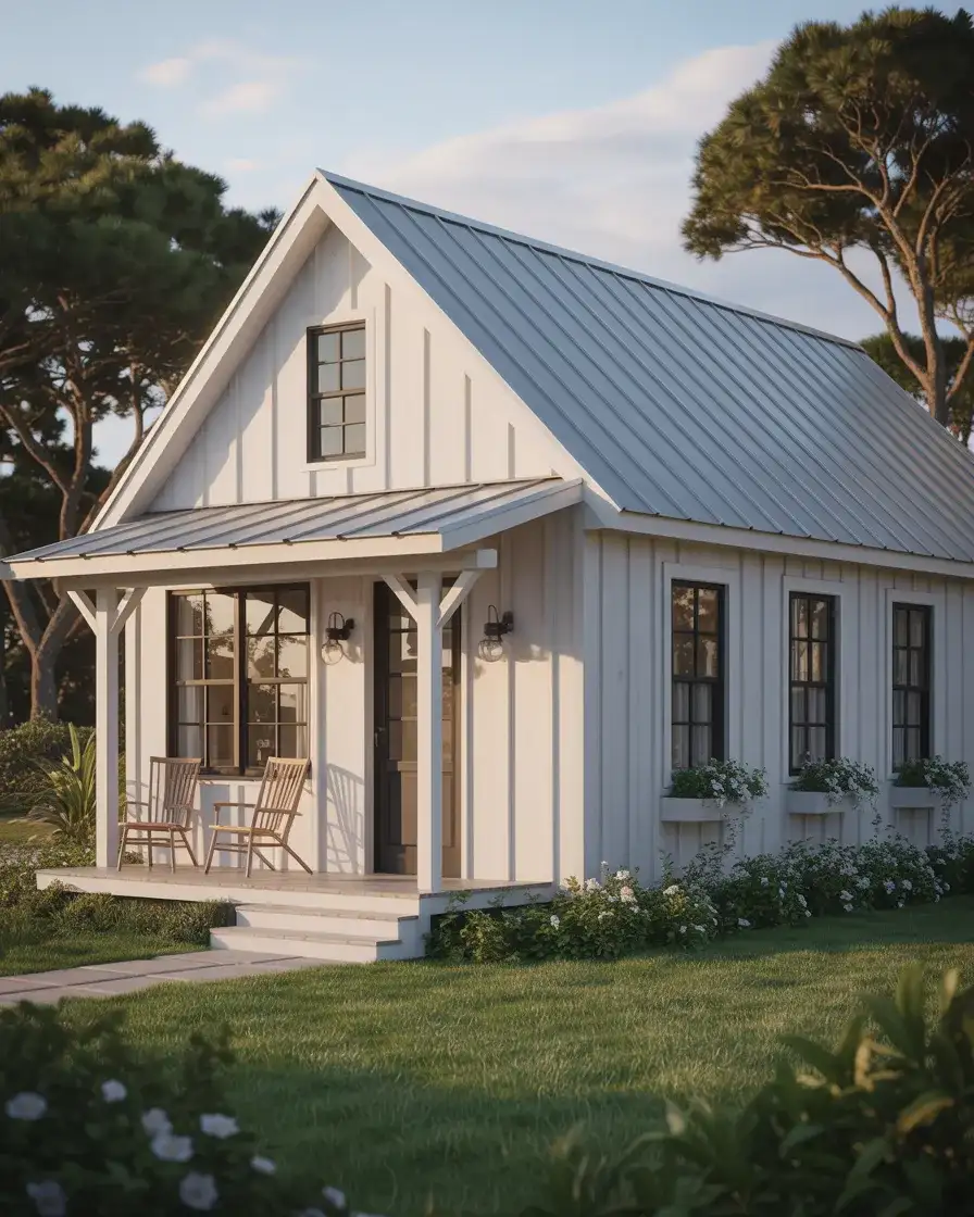 Cozy Cottage with Board-and-Batten Siding 1