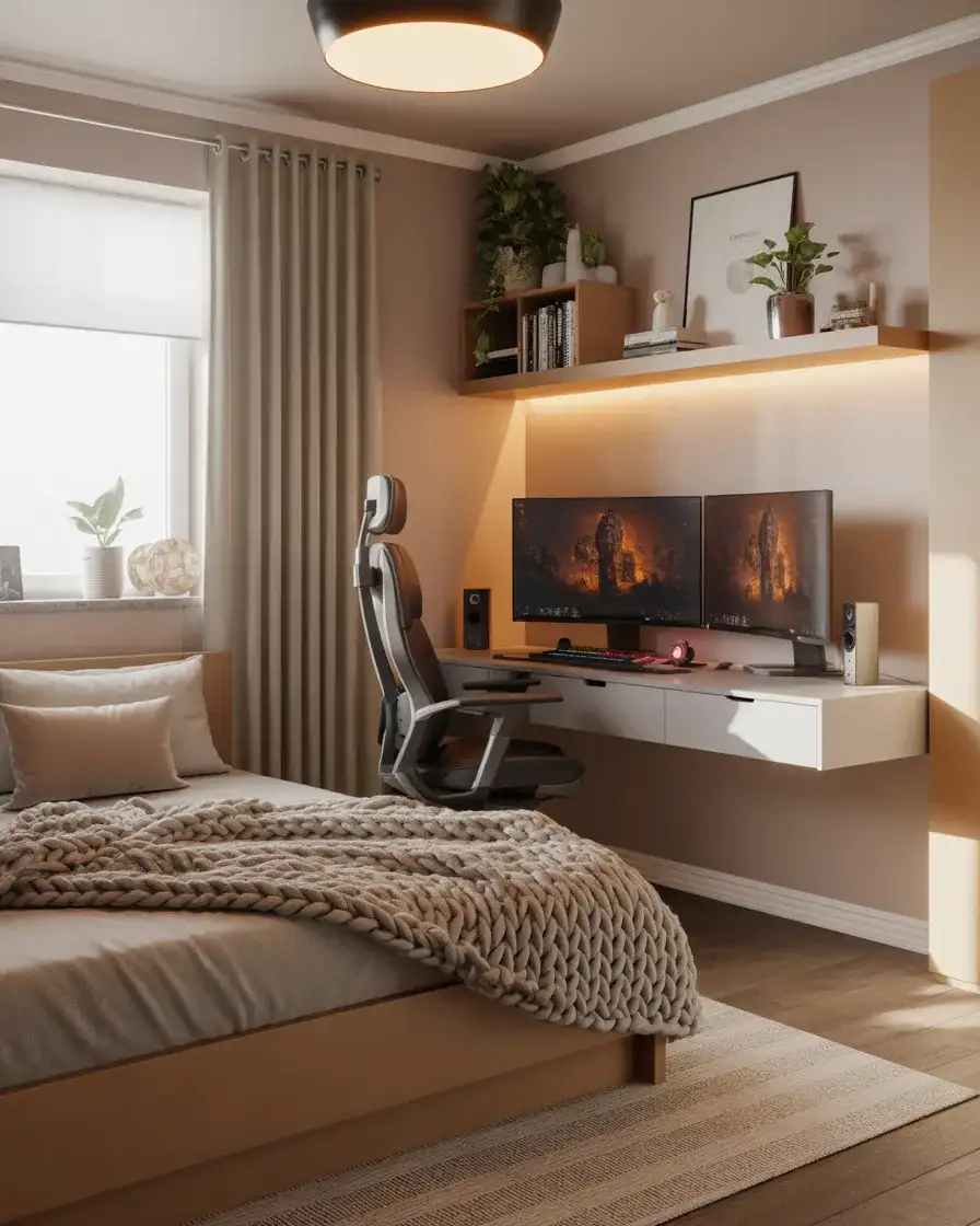 Cozy Reading-Gaming Hybrid Room 1