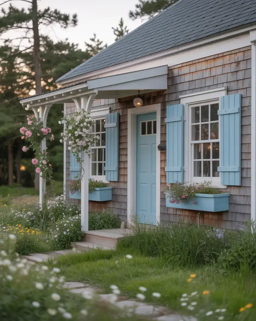 Cute Cottagecore Beach Exterior 2