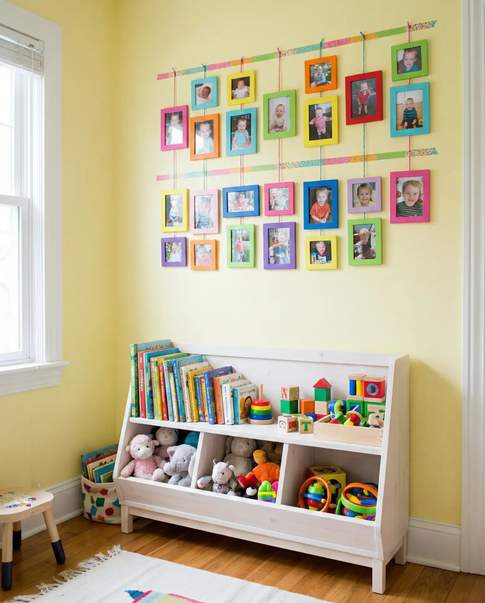 Cute Kids' Room Growth Wall 1