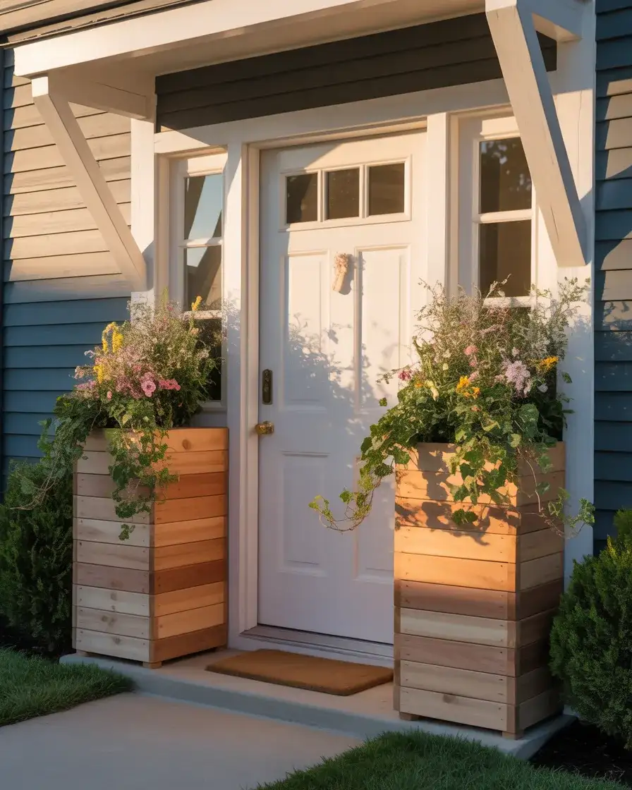 DIY Porch Planter Box Projects 1