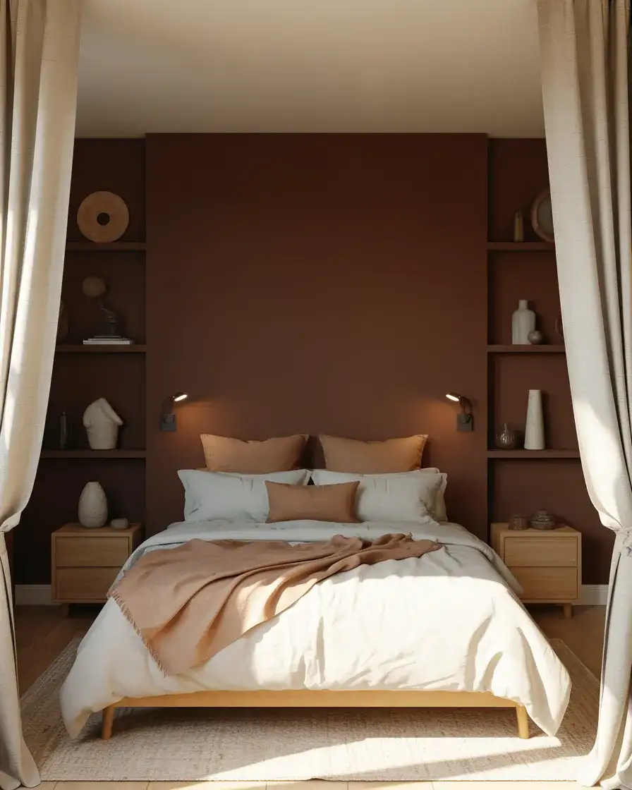 Dark Chocolate Accent Wall 1