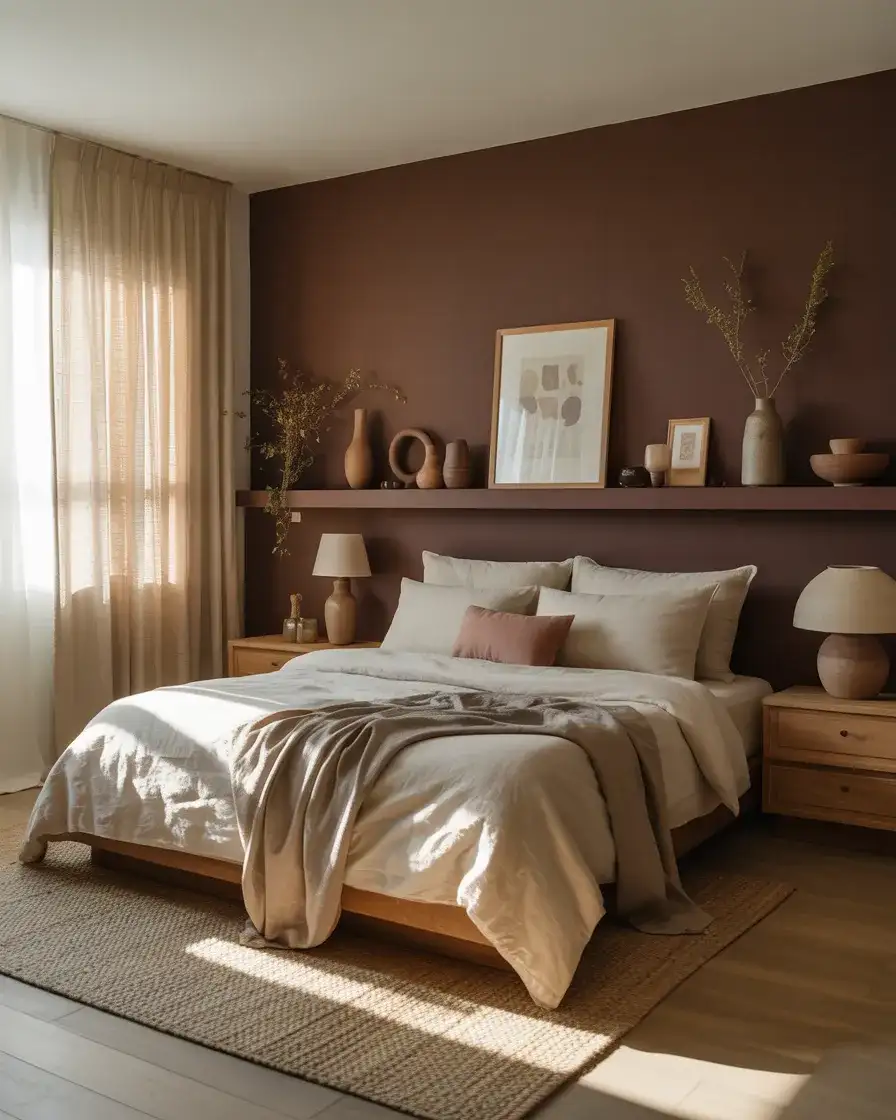 Dark Chocolate Accent Wall 2