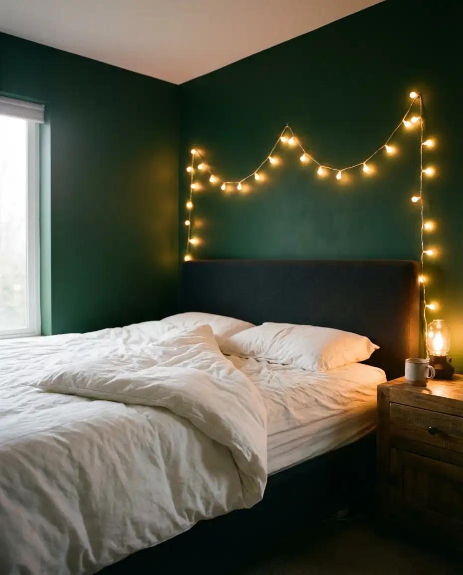 Dark Cozy Walls with Warm Lighting 2