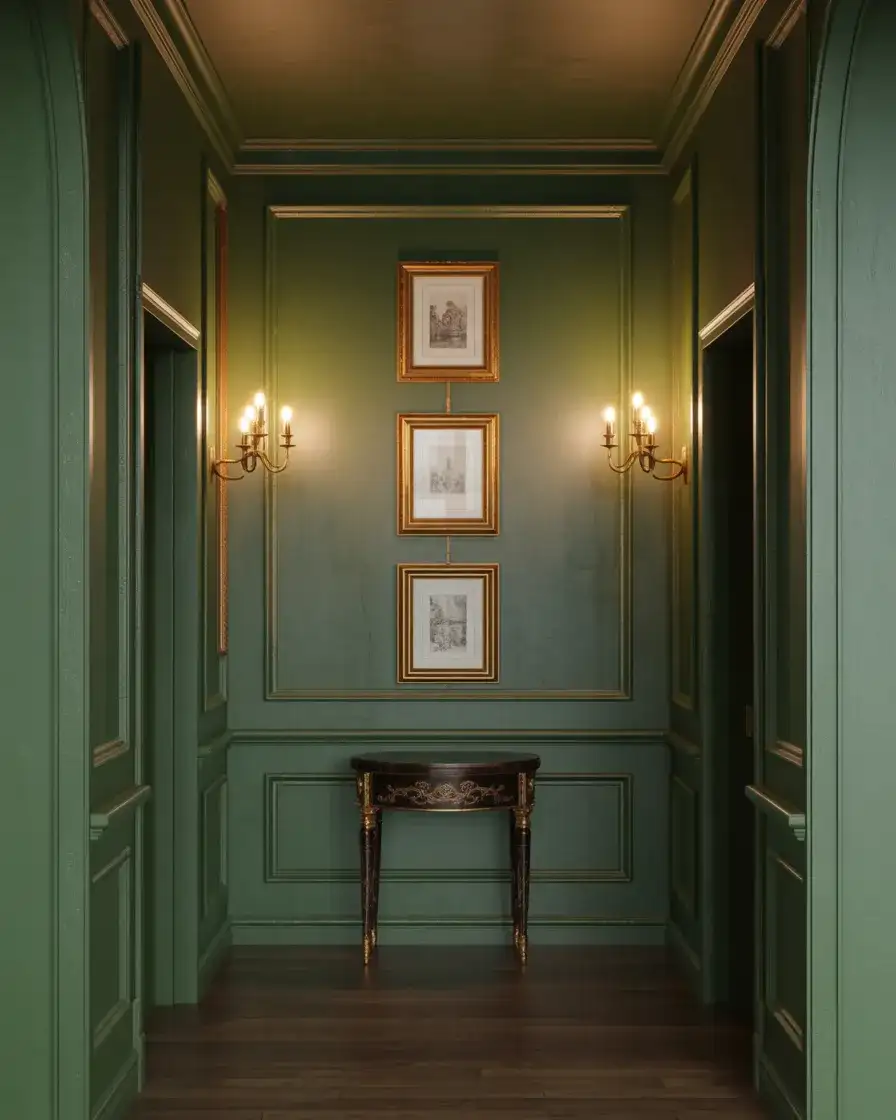 Dark Moody Paint with Curated Art 2