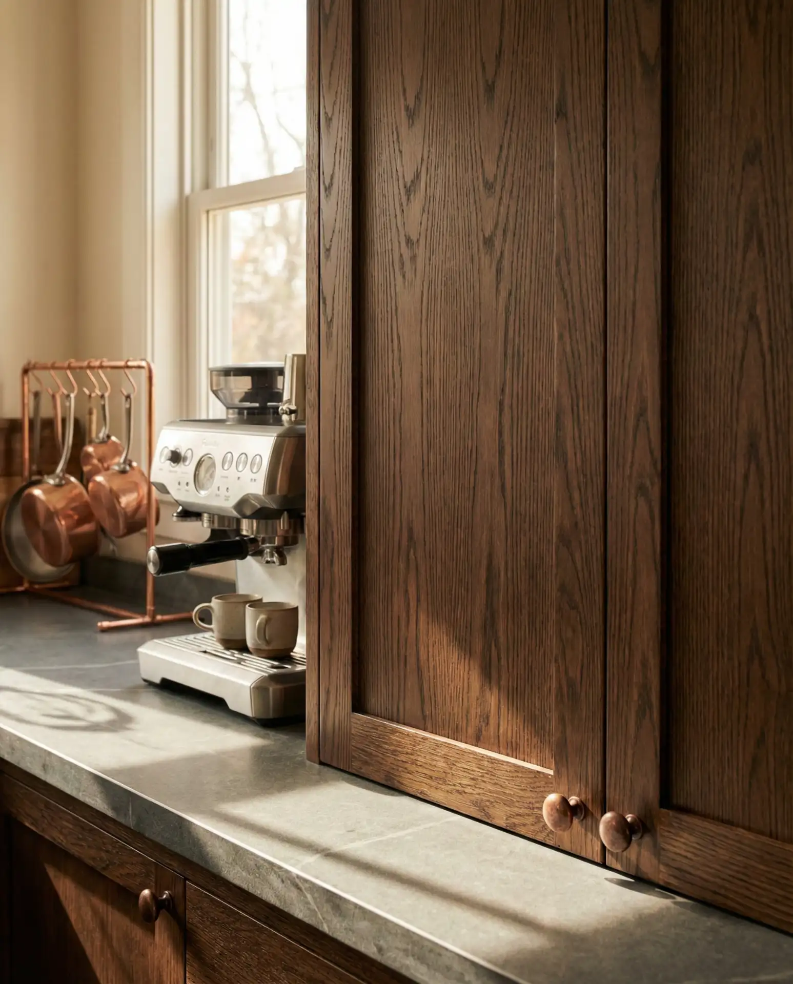 Dark Stained Oak for Moody Elegance 2