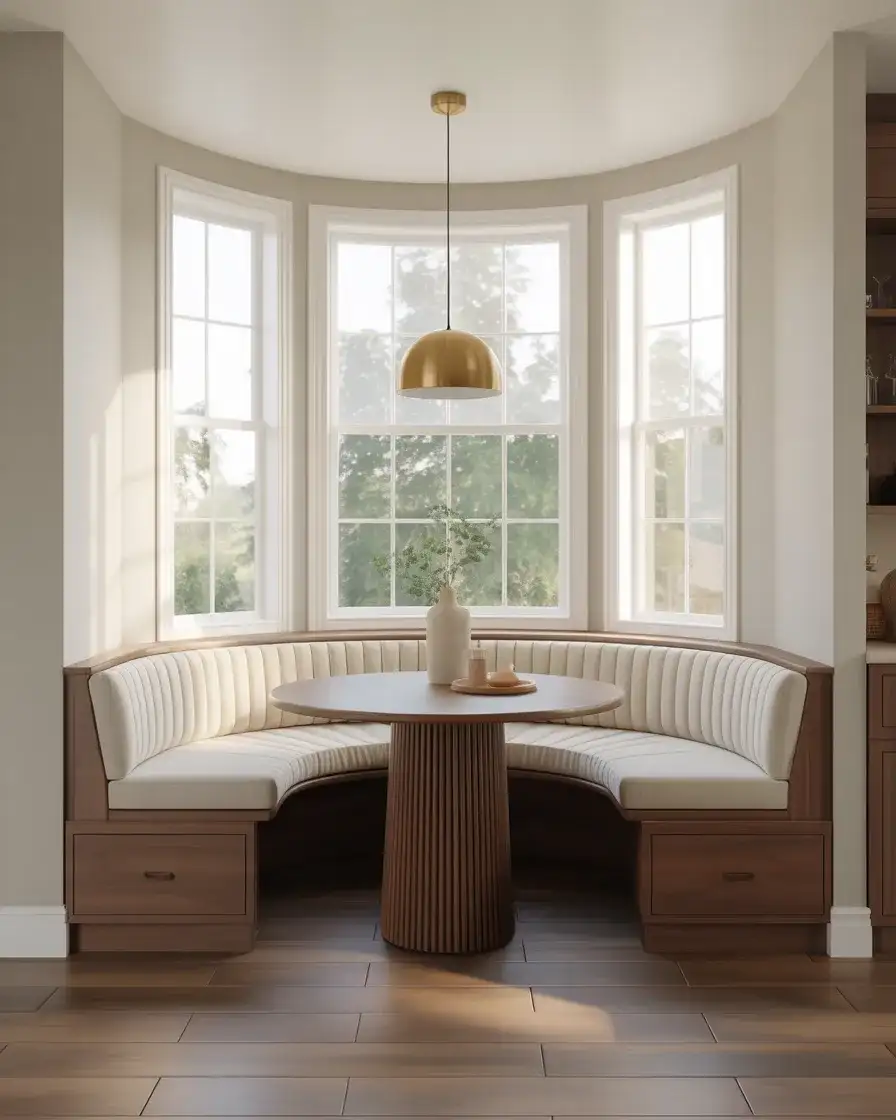 Dining Nook with Banquette Seating 1