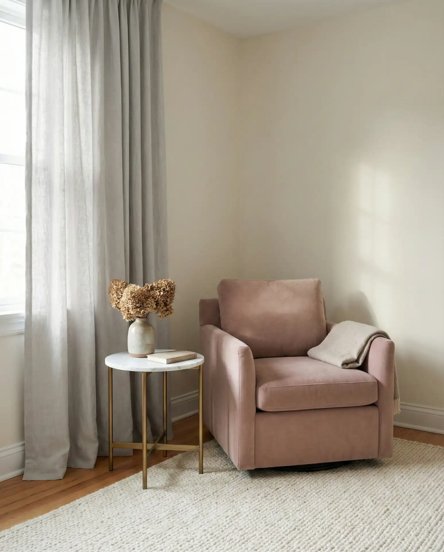 Dusty Pink and Grey Elegance 1