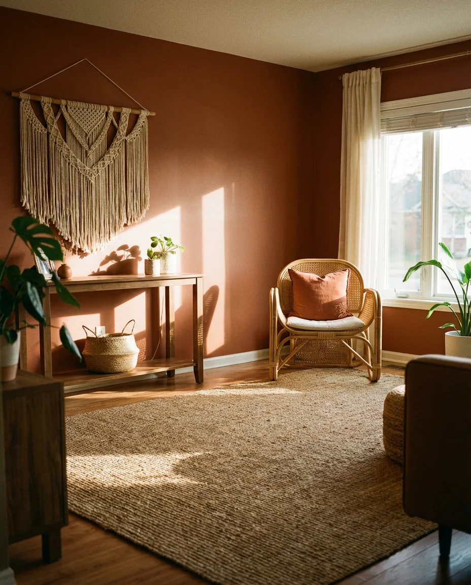 Earth Tone Layers with Woven Textures 1