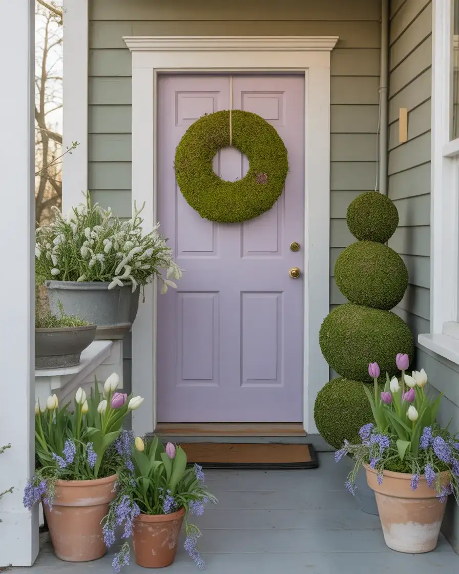 Easter Porch in Soft Pastels 2