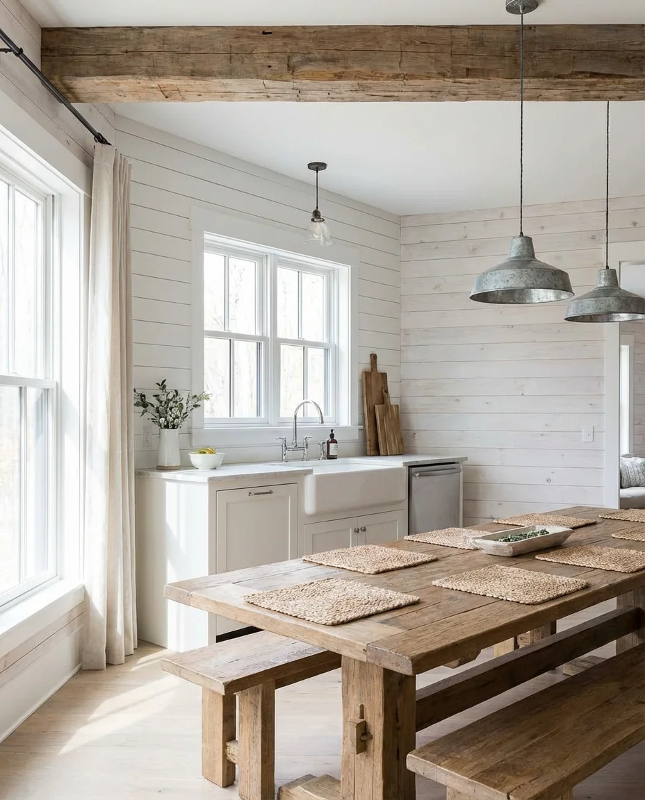 Farmhouse Rustic Meets Modern Function 1