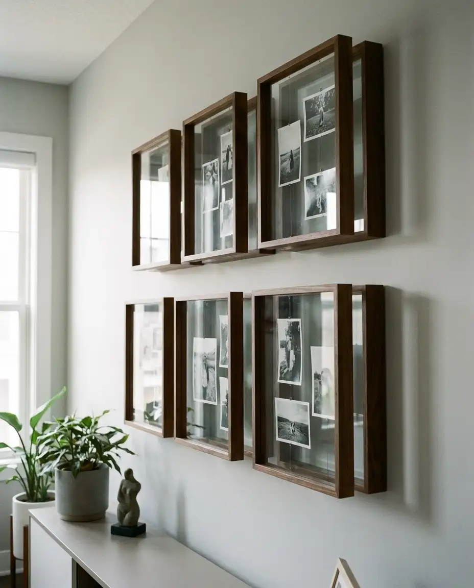 Floating Frame Shadow Box Display 2