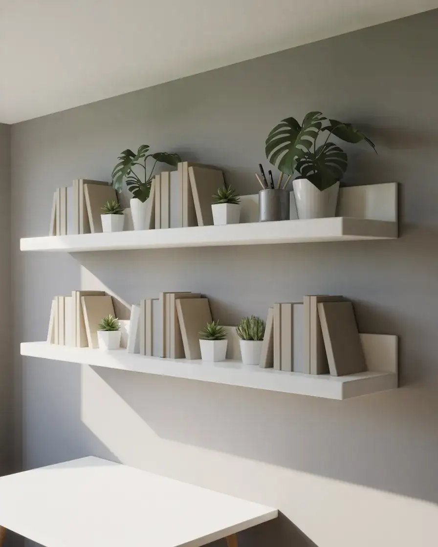 Floating Shelves for Display and Storage 2