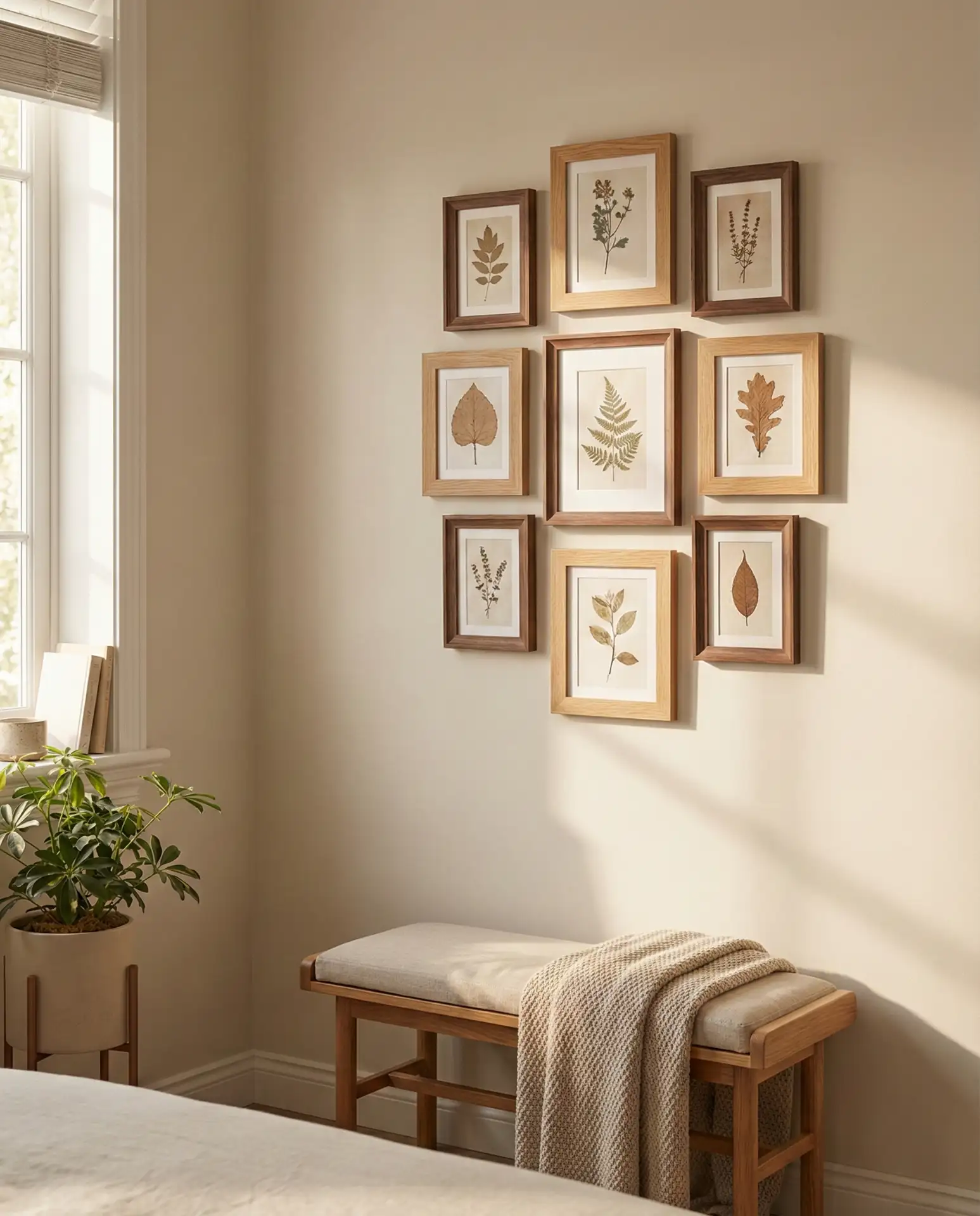 Gallery Wall with Personal Photos 1