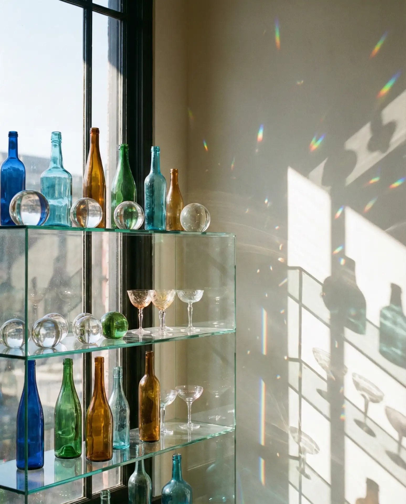 Glass Shelves for Light-Filled Spaces 1