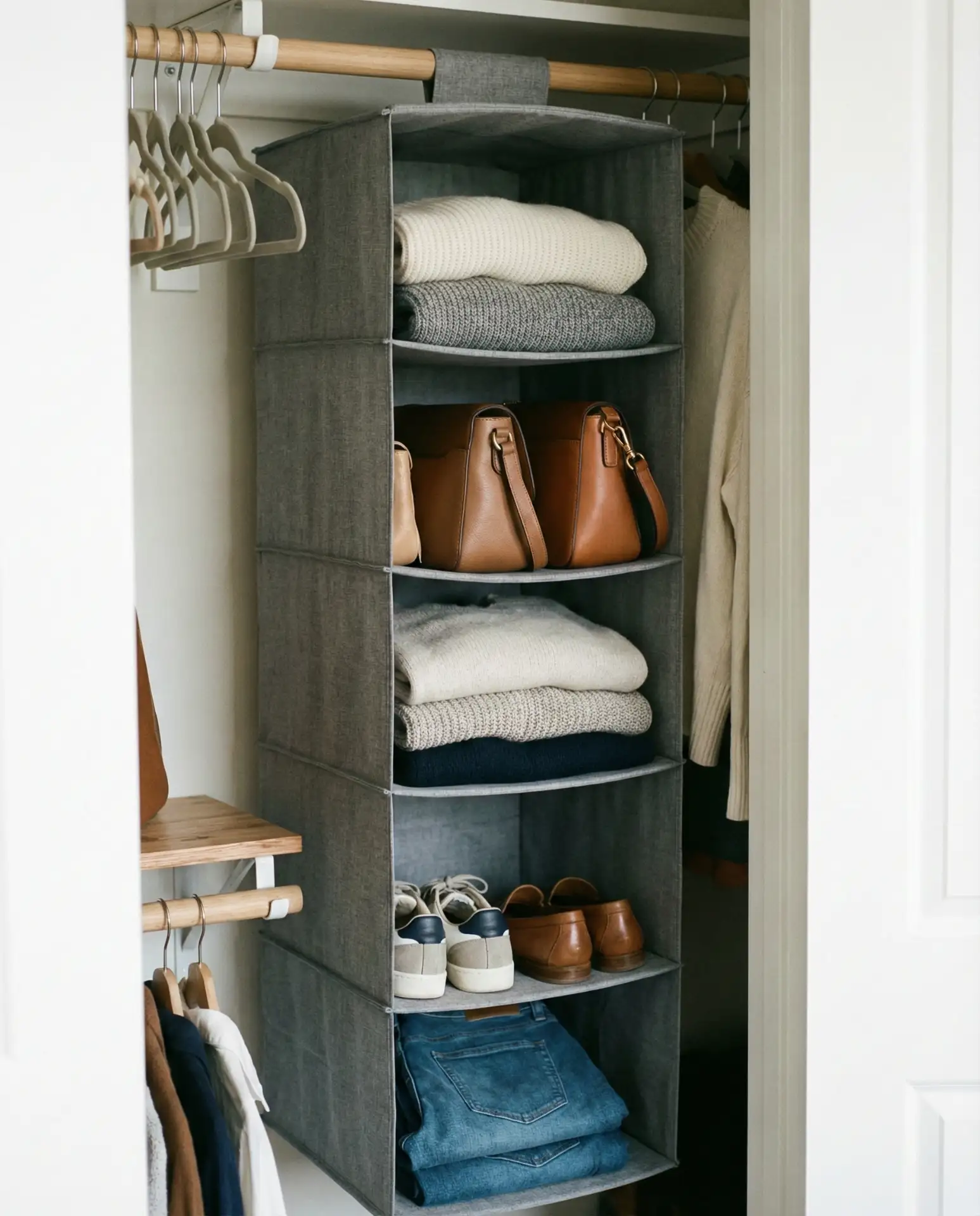Hanging Closet Organizers for Clothes 1
