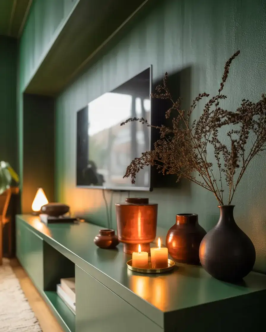 Ideas for Living Rooms with Low Ceilings and Dark Walls 1