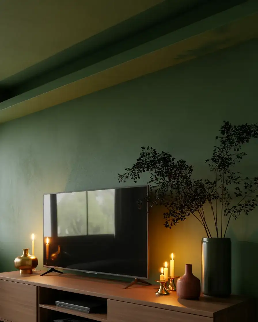 Ideas for Living Rooms with Low Ceilings and Dark Walls 2