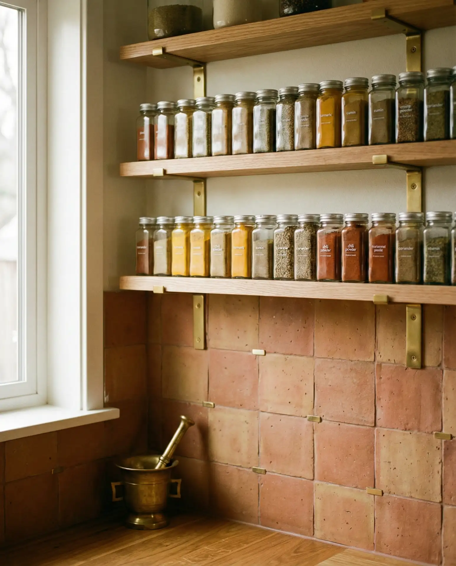 Indian-Inspired Spice Storage and Color 2