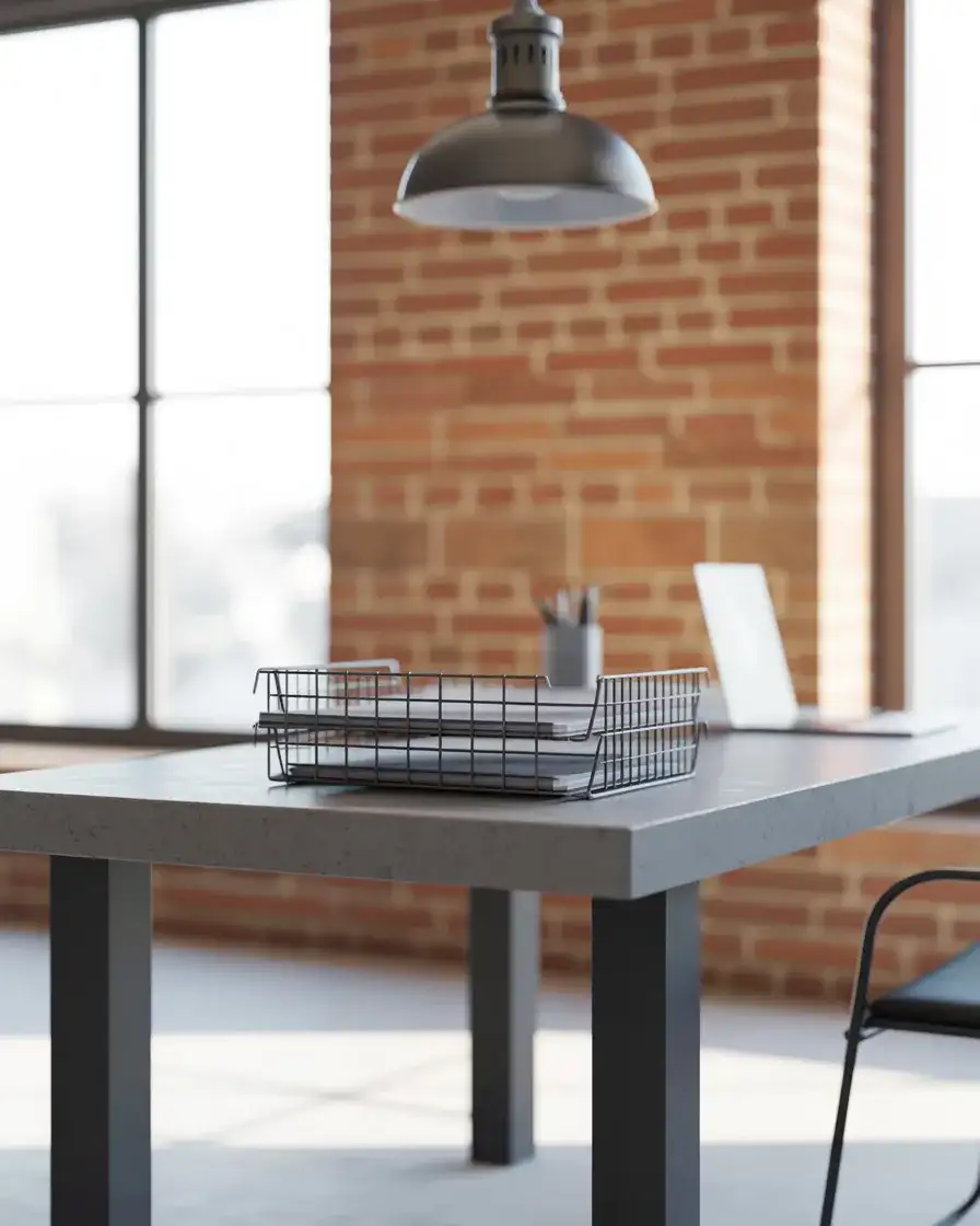 Industrial Metal and Concrete Elements 1