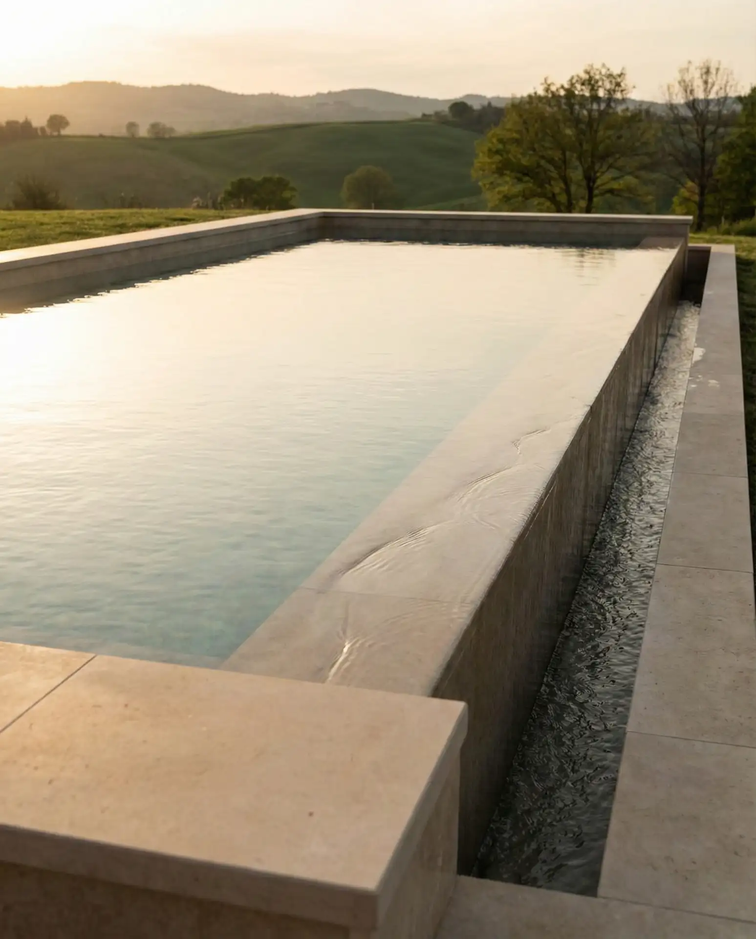 Infinity Edge Pool Overlooking Hills 2