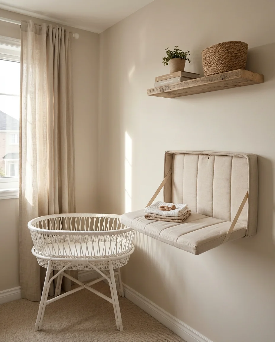 Integrated Baby Corner Without Clutter 1