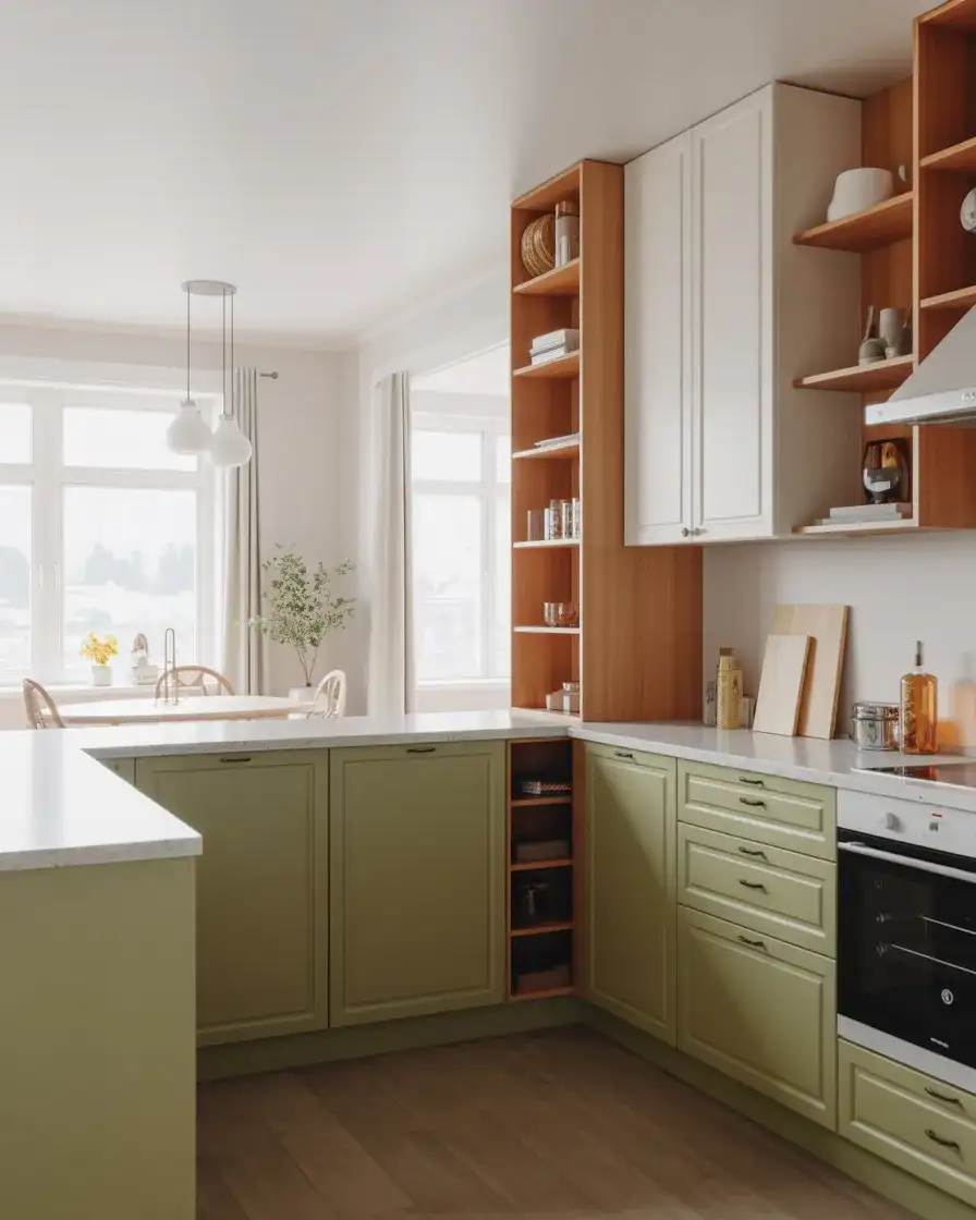 L-Shaped Kitchen Design That Actually Flows 2