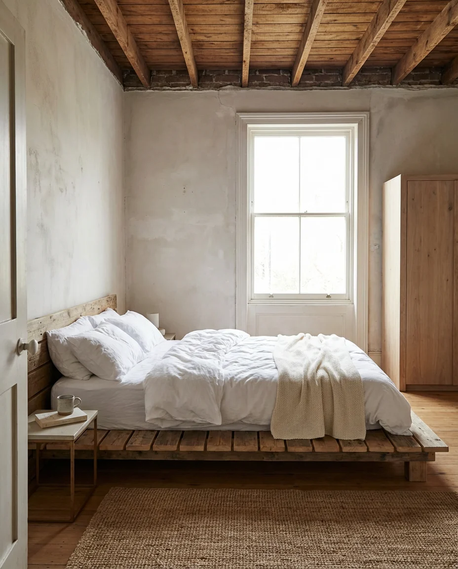Low-Profile Bed Frame for a Spacious Feel 1