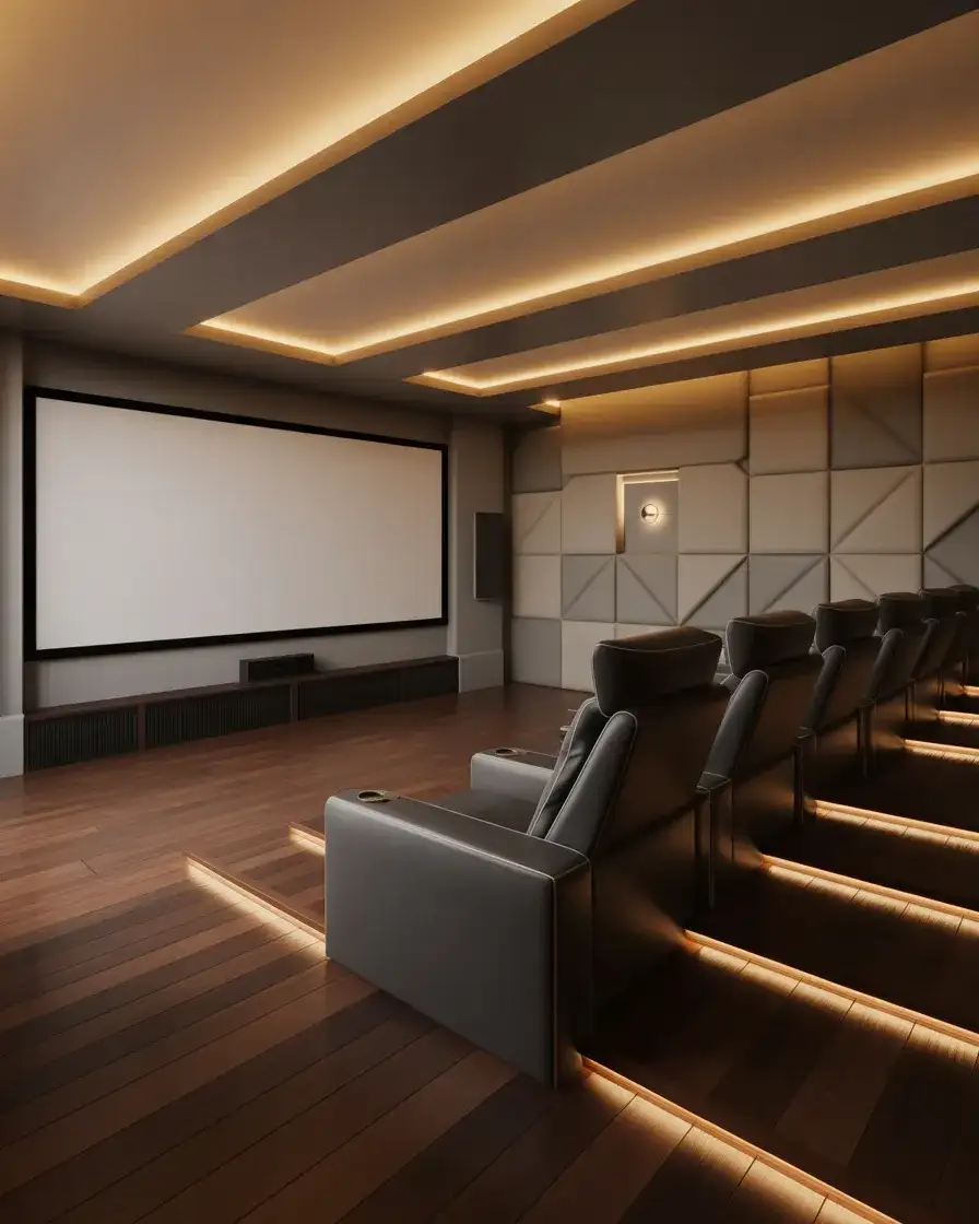 Luxury Home Theater Gaming Room 2