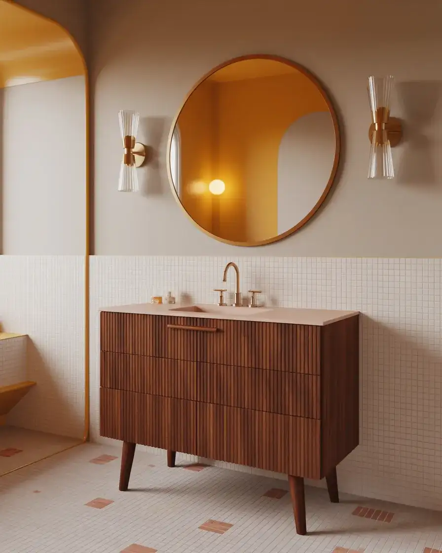 Mid-Century Modern Bathroom Revival 2