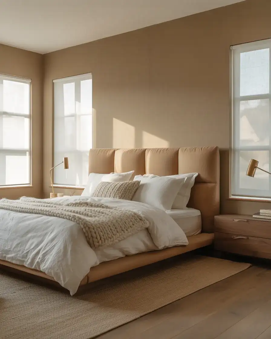 Modern Farmhouse Master Suite in Warm Neutrals 1