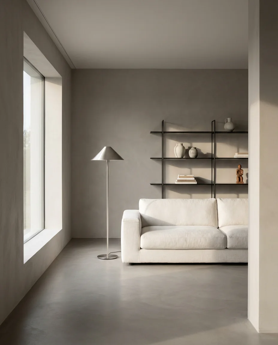 Modern Minimalist Living Room With Clean Lines 1