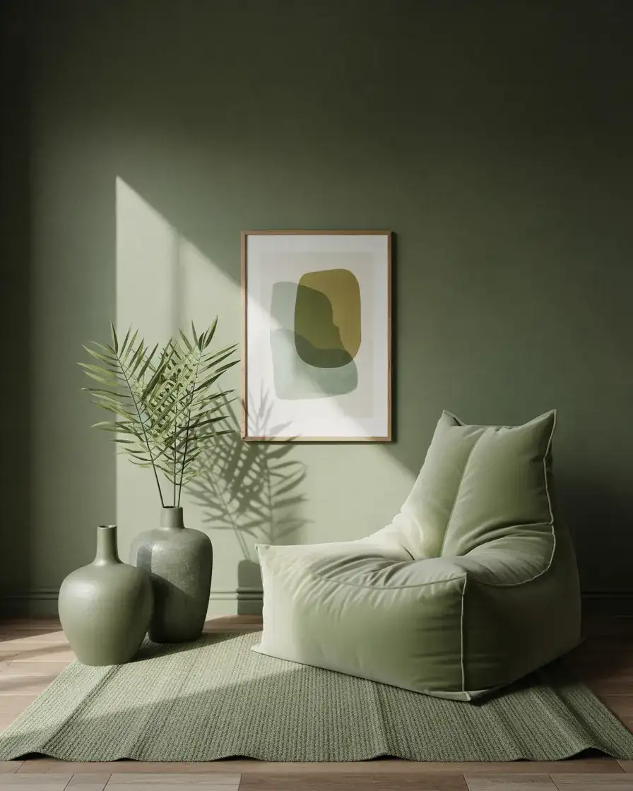 Monochrome Aesthetic Bean Bag Wall Vignette 1