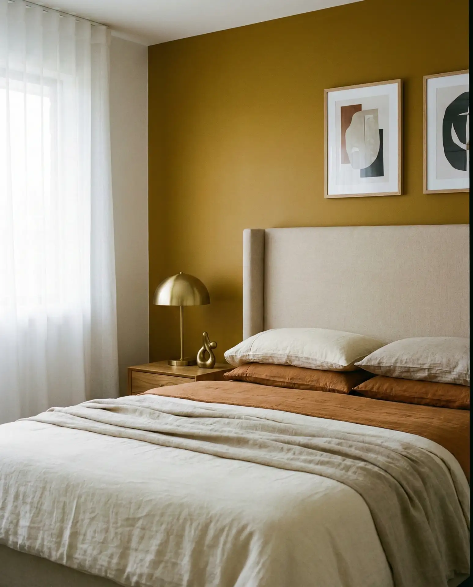 Mustard Yellow Accent Wall Energy 1