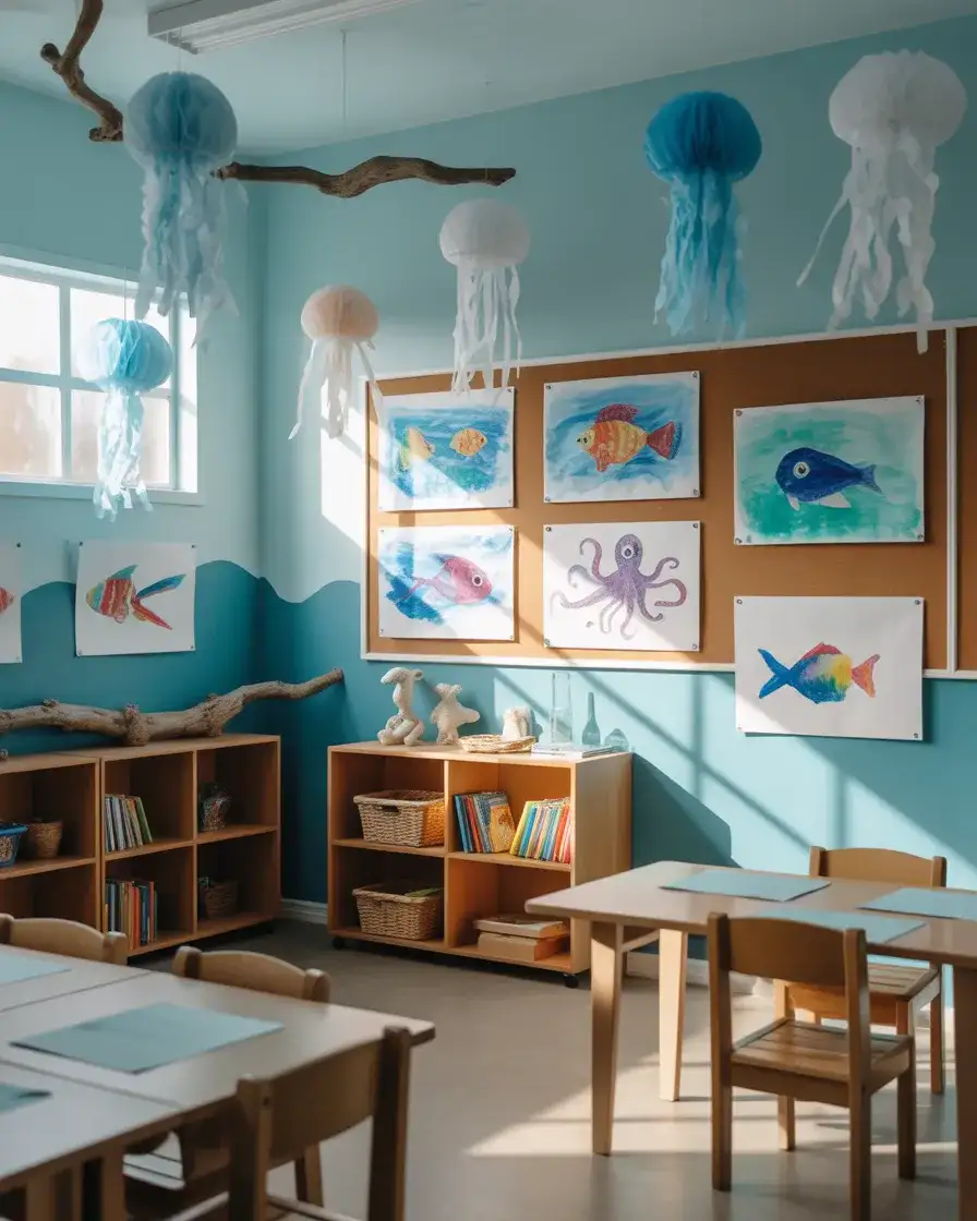 Ocean-Themed 1st Grade Classroom 2