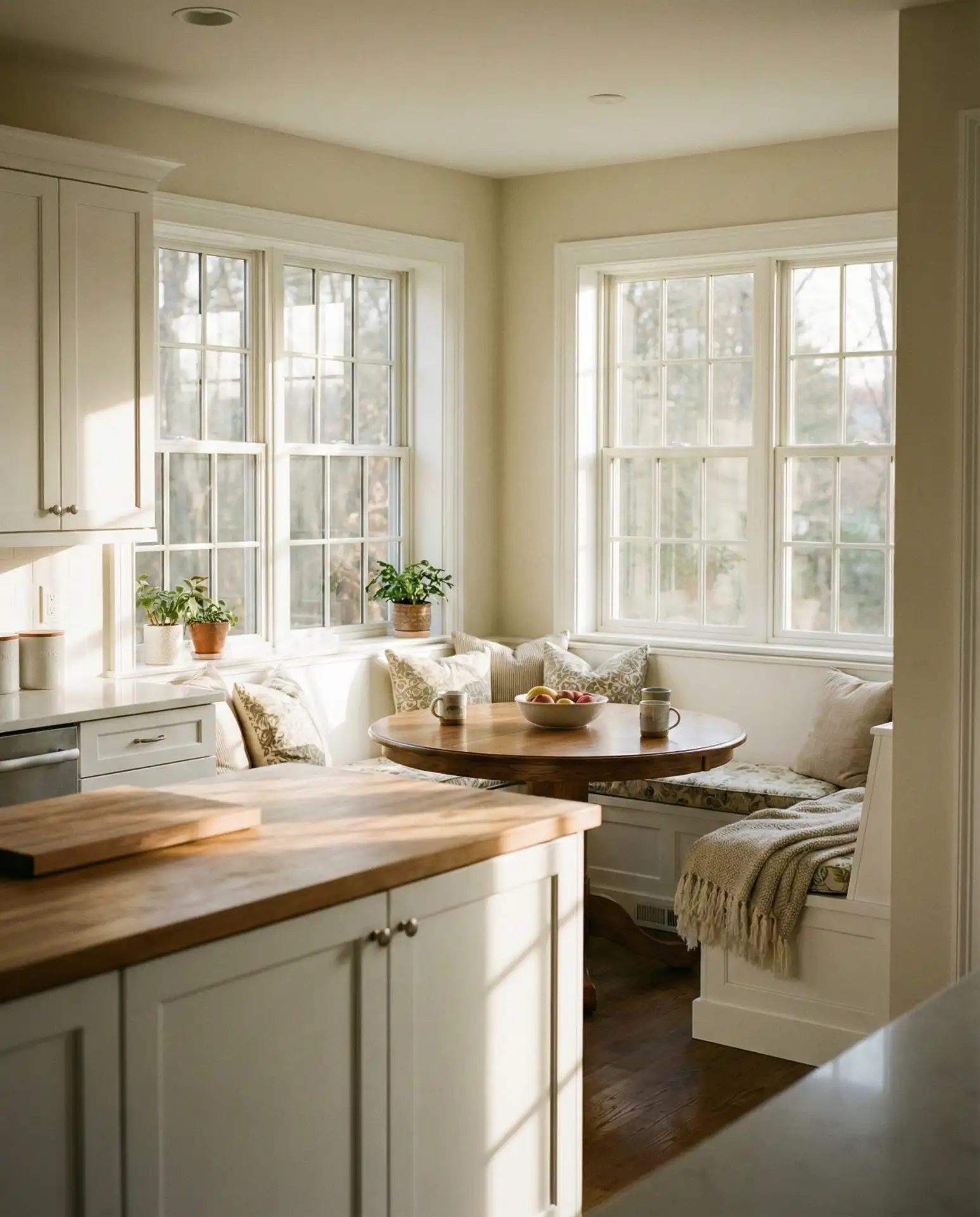 Open Kitchen with Breakfast Nook 1